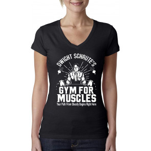 Dwight Schrute's Gym For Muscles Pop Culture T-Shirt