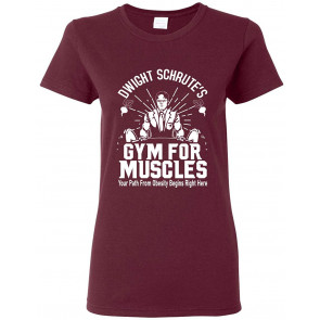 Dwight Schrute's Gym For Muscles Pop Culture T-Shirt
