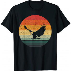 Eagle Hawk Vintage Retro Art Design T-Shirt