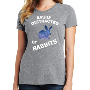 Easily Distracted By Rabbits T-Shirt