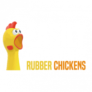 Easily Distracted By Rubber Chickens  Funny Tshirt