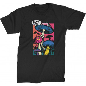 Eat Me Magic Mushrooms Comic Book T-Shirt