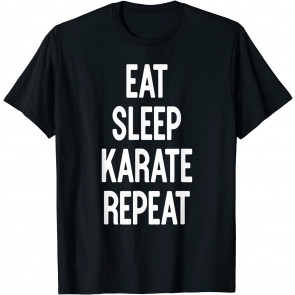 Eat Sleep Karate Repeat T-Shirt