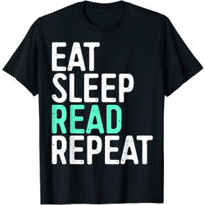 Eat Sleep Read Repeat T-Shirt