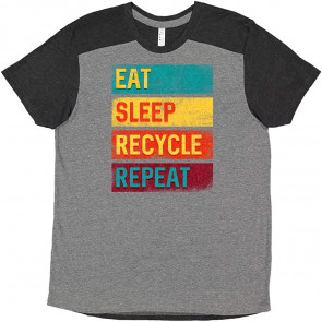 Eat Sleep Recycle Repeat T-Shirt