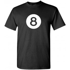 Eight Ball - Pool Snooker 8 Cue Billiards T-Shirt
