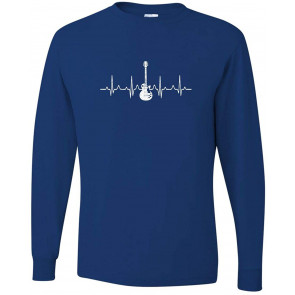 Electric Guitar Heartbeat T-Shirt
