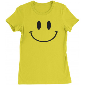 Emoticon Smile Face Womens T-Shirt
