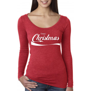 Enjoy Christmas Holiday Coke Parody Drink T-Shirt