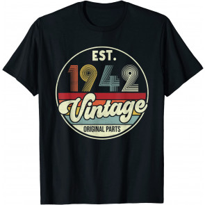 Est. 1942 Vintage 1942 Original Parts 79th Birthday T-Shirt