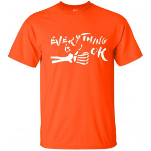 Everything Is Ok Skeleton T-Shirt