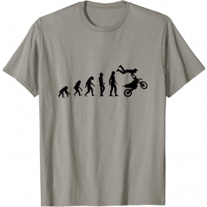 Evolution Of Dirt Bike Riding T T-Shirt