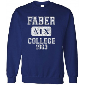 FABER COLLEGE - Delta Tau Chi Belushi House - Fleece Sweat T-Shirt