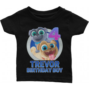 Family Personalize Puppy Dog Pals Birthday T-Shirt