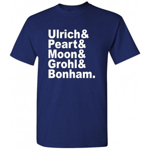 Famous Drummer And Percussion Names T-Shirt