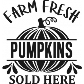 Farm Fresh Pumpkins Sold Here T-Shirt