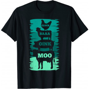 Farms Animals Pyramid Vintage T-Shirt