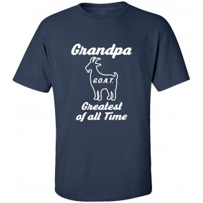 Father's Day Grandpa Goat Greatest Of All Time T-Shirt
