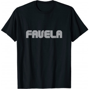 Favela Name Vintage Retro 60s 70s 80s Sport T-Shirt