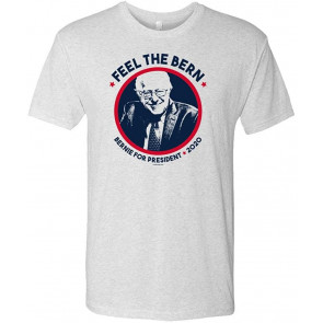 Feel The Bern - Bernie Sanders Democrat - Tri-Blend T-Shirt