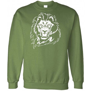 Fierce Lion - Leo Cecil Animal Rights Judah Christian - Fleece Sweat T-Shirt