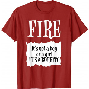 FIRE - Hot Packet Halloween Taco Costume T-Shirt