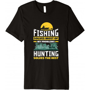 Fishing Solves Most Of My Problems T-Shirt