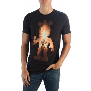 Five Nights At Freddy's Freddy Fazbear Silhouette Shape T-Shirt