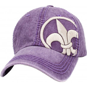 Fleur De Lis Vintage Baseball Cap T-Shirt