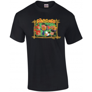 The Flintstones Framed Family Portrait T-Shirt