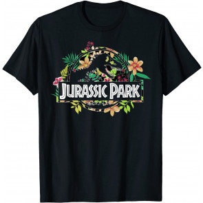 Floral Tropical Fossil Logo T-Shirt