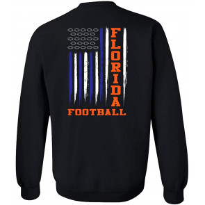 Florida Football Blue & Orange Flag T-Shirt