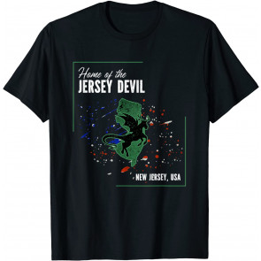 Folklore In New Jersey - Home Of The Jersey Devil T-Shirt