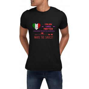 Food Black T-Shirt