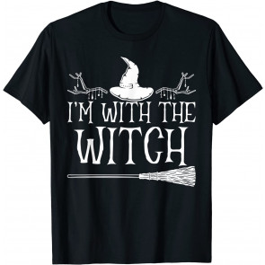 For A Couples Halloween Witches T-Shirt