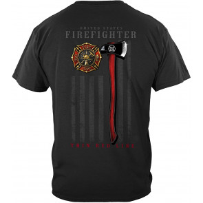 For Firefighters, American Fire Department  T-Shirt