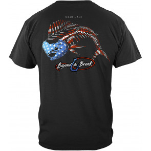 For Patriotic Fish, American Fishing  T-Shirt