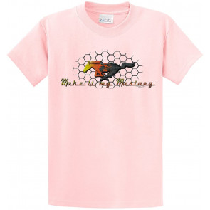 Ford Make It My Mustang Grill Background Flame Pony Ford Motors Hotrod Racing Performance Race T-Shirt