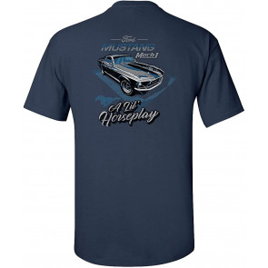 Ford Mustang A Lil' Horseplay Mach 1 Car T-Shirt