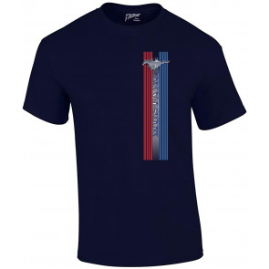 Ford Mustang Side Stripes Pony Design Ford Motors Car Truck Men's T-Shirt