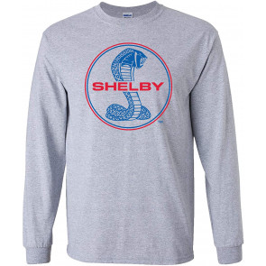 Ford Shelby Cobra Blue & Red Circle Logo Men's T-Shirt