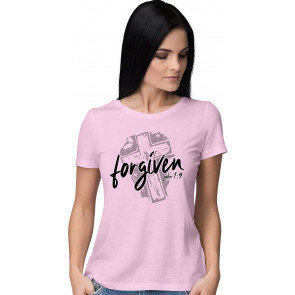 Forgiven John 1:9 Bible Verse T-Shirt