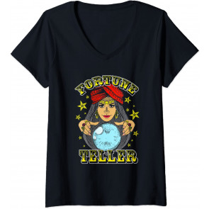 Fortune Teller Costume Circus Staff Vintage Carnival Theme T-Shirt