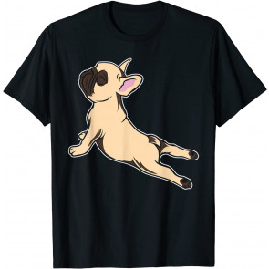 French Bulldog Yoga  T-Shirt