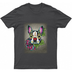 French BullLovely Dog Art Dog T T-Shirt