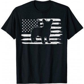 Frenchie 4th Of July French USA Flag Gift T-Shirt