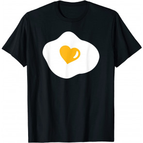 Fried Egg Heart T-Shirt