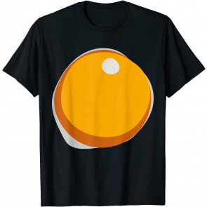 Fried Hard Boiled Egg Yolk Breakfast Halloween Costume T-Shirt