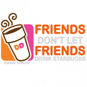 Friends Dont Let Friends Drink Starbucks Coffee Tshirt