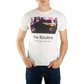 Friends The Routine Men's White Crew Neck T-Shirt
